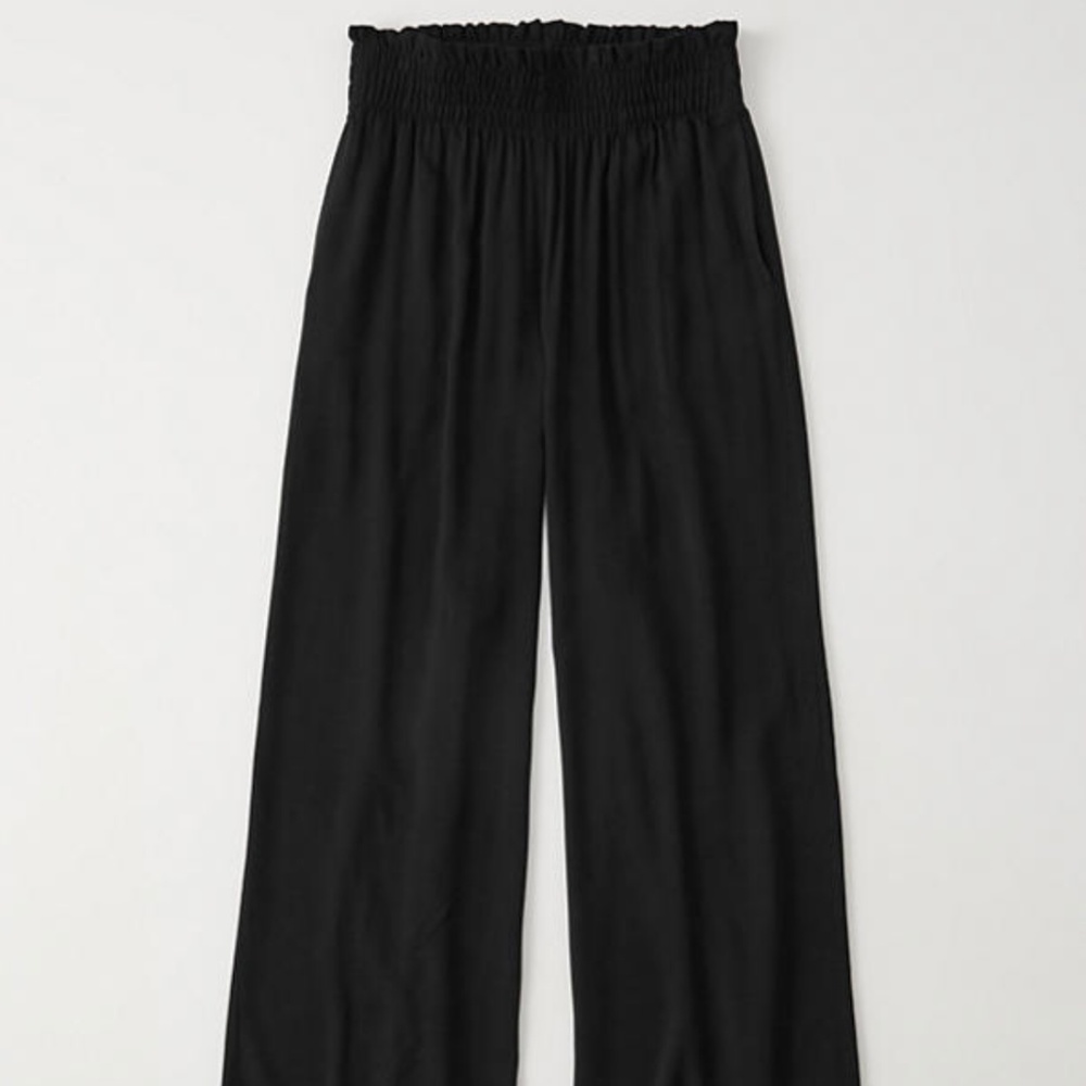 Paperbag Waist Wide-leg Pants